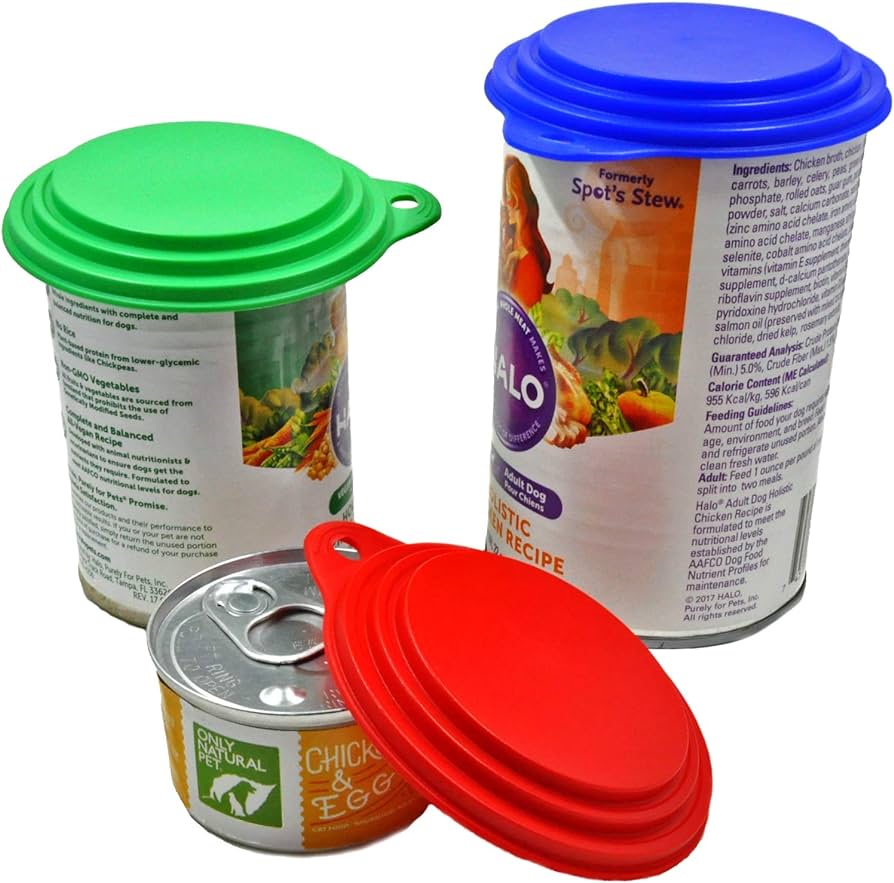 Can Lids for Pet Food