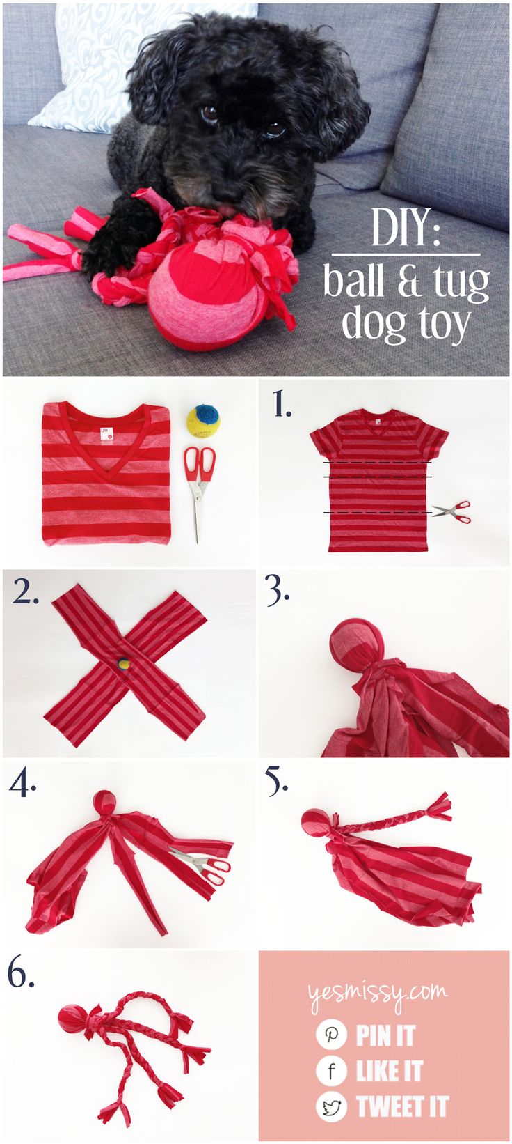 How to Make Dog Toys Out of Shirts: Creative DIY Ideas