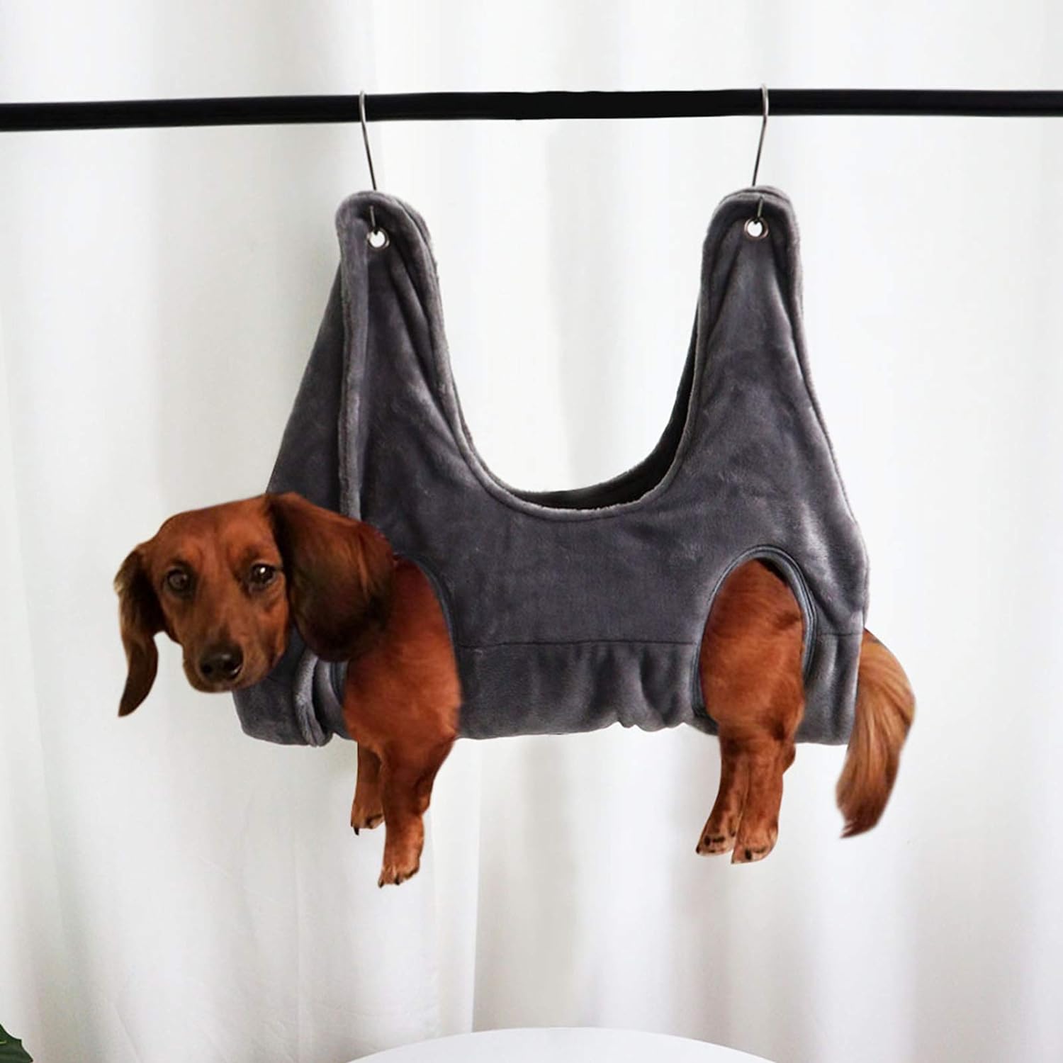 Where to Hang Dog Grooming Hammock